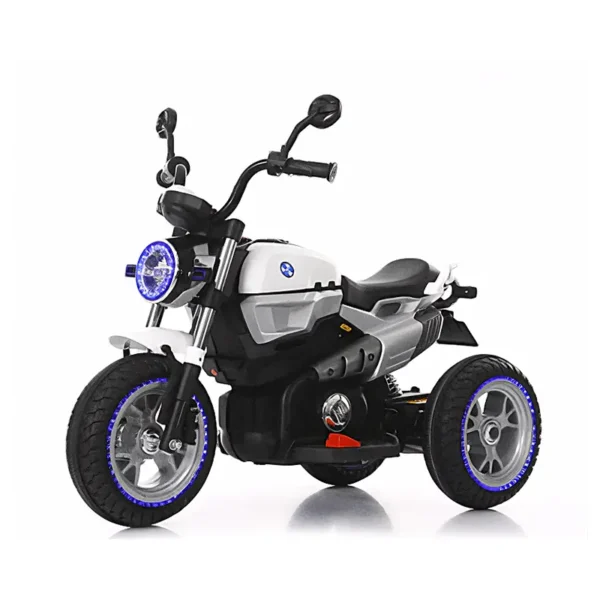 Electric Motorbike For Kids, 12v Ride On Kid Motorcyle Grey